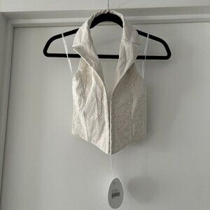 Princess Polly Everest Vest Top White